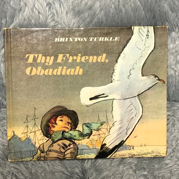Thy Friend, Obadiah by Brinton Turkle 1972 Seafarer Edition, Viking Press HC - Picture 1 of 6